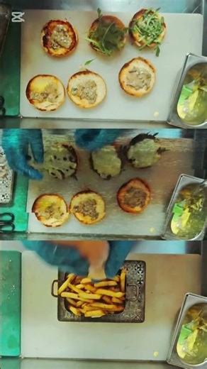 cheese burger🍔 and commando fries.🍟😋