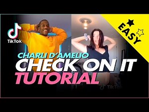 CHECK ON IT BEYONCÉ | TIK TOK TUTORIAL | DC: Charli D'Amelio