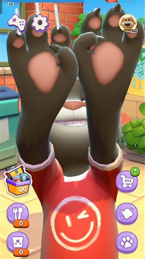 My Tom is getting angry😡😠#talkingtom #funny #mytalkingtom