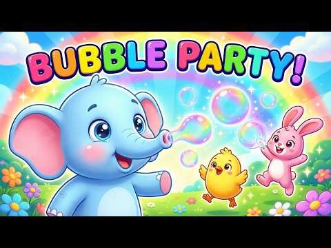 Golu’s Magic Bubble Party 🫧🐘 | Fun Kids Cartoon | Giggle Tunes