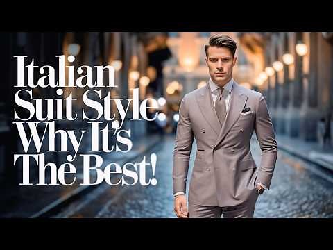 Italian Suit Style | The Ultimate Guide to Elegance & Fit