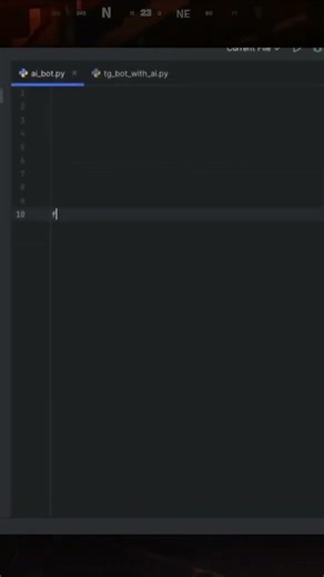 CREATING AN AI BOT IN PYTHON #ai #python #coding #programming #chatgpt #gemini #bot #pycharm #top