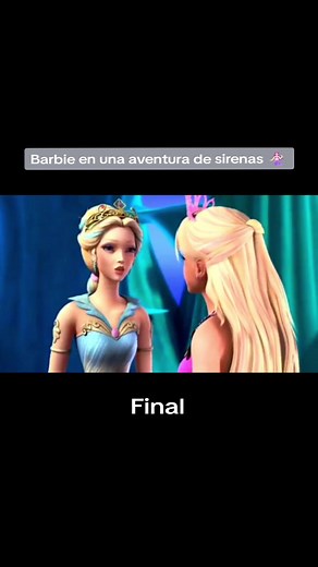 Barbie en una aventura de sirenas: El duelo real