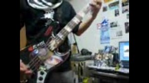 【ひぐらし礼OP】Super scription of dataを弾いてみた【ベース】