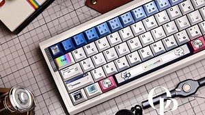 NOOS/NOSTATION|Windows98犯病版键帽|羽涅轴|打字音|负咪者，当猪