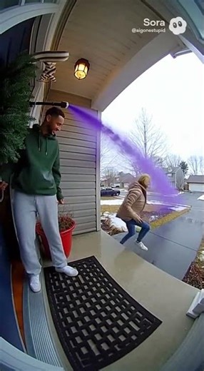 Karen Gets BLASTED by Anti-Karen Security System 😂💥