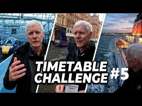 STENA LINE SAVES THE DAY - trains, ferries, buses: Scotland, England, Wales, Ireland & NI