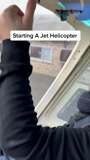 How to Start a jet helicopter #Jet #Helicopter