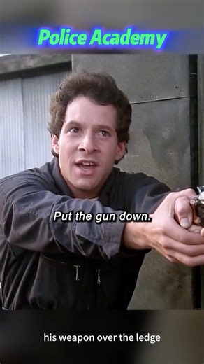 🔥Mahoney Faces a Dangerous Gun Standoff in Police Academy’s Wild Scene🔥
