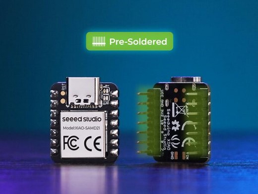 Seeed Studio XIAO SAMD21 (Pre-Soldered) - Seeeduino XIAO