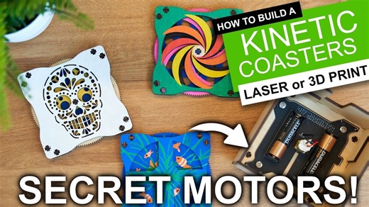 Make Yourself Kinetic Coasters