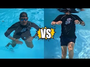 Swim Battle Round 2: Flutter Kick vs. Egg Beater Treading Water Challenge