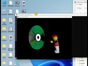 Whoops! You have to put the CD in your computer but in windows 11