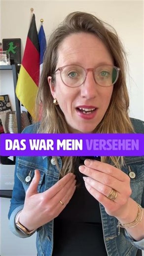 Comment dire « je me suis trompée » en allemand ? 🇩🇪