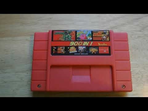 900 in 1 SNES Multicart Review
