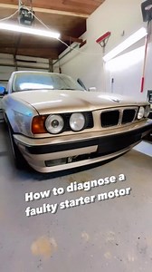 Diagnosing Starter Motor Issues in E34 BMW