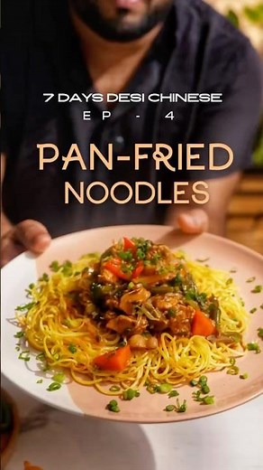 Quick Pan-Fried Noodles Recipe #chineserecipe #chinesefood #foodie #easyrecipes #chefnehal #shorts