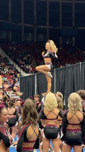 second to NONE 🫢♥️ #cheerleading #allstarcheer #cheer #coex #cheerextreme #cheerleader #stunt