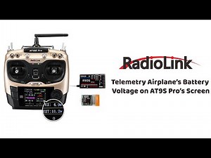 Airplane's voltage Telemetry on AT9S Pro/AT10II Screen without Flight Controller( Prm-01 Module )