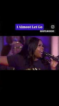 I Almost Let Go Kurt Carr & The Kurt Carr Singers