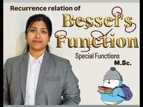 Recurrence relation of Bessel's Function #special #function #msc #maths #relationship #relatable