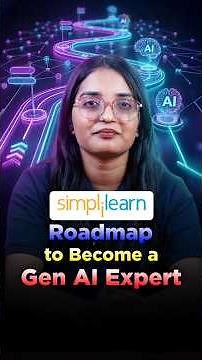 🔥Generative AI Roadmap for 2026: Your Path to Becoming an Expert #shorts #simplilearn