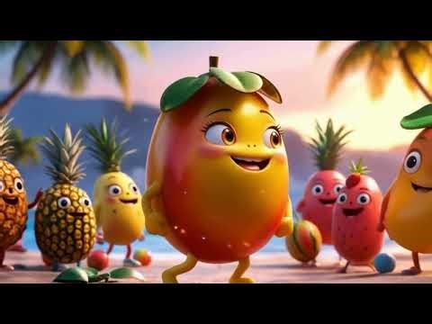 Mango🥭💃 Dance Song for Kids | Fun M-A-N-G-O Fruit Boogie 🥭💃🎶