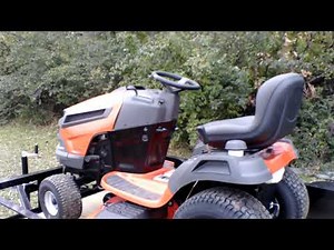 Husqvarna YTH24K54 Lawn Tractor 54" 24hp Kohler Utility Package