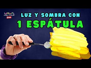 🏜️ ESPÁTULA FÁCIL: 🌝🌚 Jugando con luz y sombra - Hola Color LIVE