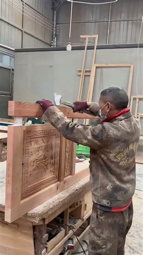 doors and windows, solid wood lattice partition screenChinese antique-style doors and windows