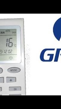 Gree AC Remote User manual