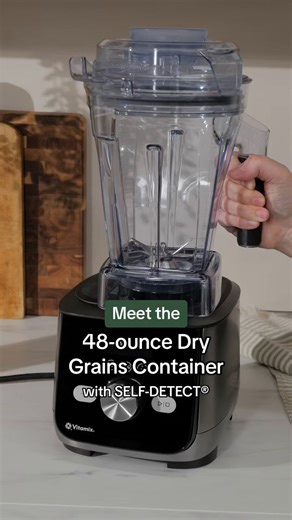 Did you know you can use your Vitamix to freshly grind coffee beans? The Dry Grains Container is made for the jobs your regular container wasn’t — like grinding whole grains, kneading dough, and mixing dry ingredients with precision. | Vitamix