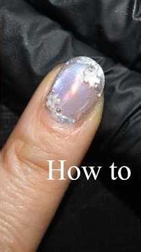 [how to] Spring #watery #aurora #magneticnails 💅 #cherryblossomnails #auroranails
