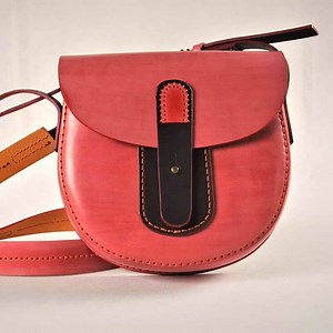 Leather Mini Bag, Free PDF Pattern & Tutorial
