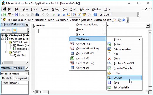 VBA Guardar Archivo - 20 Ejemplos fáciles