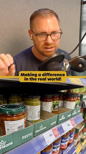 Well done @morrisons! To hear about all the changes our podcast is making (big and small), search Talking Rubbish, wherever you get your podcasts ♻️ #recycling #sustainability #glass @oprl_limited | Talking Rubbish