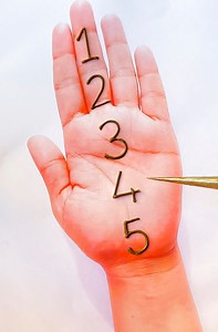 3.4M views · 97 reactions | 12345 Easy Arabic Number mehndi designs |...