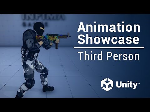 (Unity) Low Poly Shooter Pack v4.0 - Third Person Animation Showcase