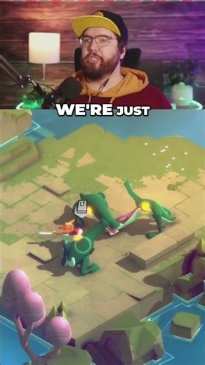 Fighting for survival with zero stamina left #shorts #tunic #tunicgame #gamer #gaming #letsplay