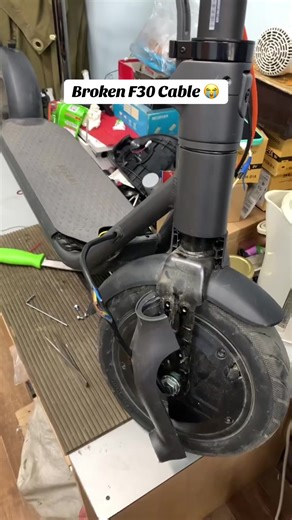 Ninebot F30 Broken Cable Replacement