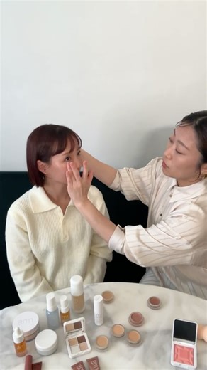 rms beauty | 日本公式アカウント | . 「肌悩みに寄り添うツヤ肌メイク」 @makeup_tr_shinoda インスタライブをご覧いただき、ありがとうございました💫 ライブでご紹介したアイテムはこちら👇 —紹介アイテム— 🌿5:30 アンカバーアップ・サンカバーアップティント 💫11:24... | Instagram
