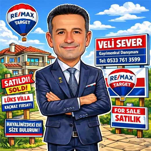 Veli Sever on Instagram: "🏡✨ Her evin bir hikâyesi vardır… Anılarla dolu odalar, kahkahalar, umutlar… Evinizi satmak kolay bir karar değil, biliyorum. Bu yolculukta sizi yalnız bırakmamak için buradayım. Değerini bilen, kıymetini koruyan, doğru alıcıyla buluşturmak benim sözüm. Güvenle, huzurla ve içiniz rahat bir şekilde satış yapmak isterseniz, yanınızdayım 🤍 📞 0533 761 35 99 📩 Bana her zaman ulaşabilirsiniz 💼 Veli Sever | RE/MAX Target Ttbs : 3504571-037 #VeliSever #RemaxTarget #EviminHi