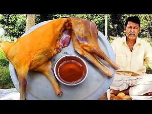 YAMMY Traditional Full Goat Biryani Recipe Full Goat Biryani Prepared by Farmer Kitchen