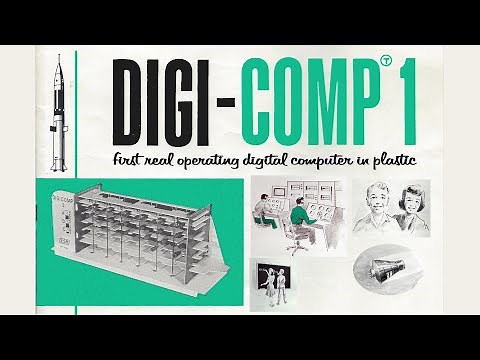 The DIGI-COMP 1 - 1960's Educational Toy Computer