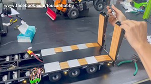 40K views · 653 reactions | Testing the hydraulic function of the trailer | Toucanhobby | Facebook