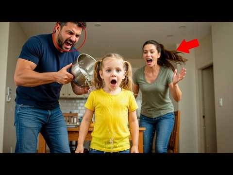 Πατριός ρίχνει ΚΑΥΤΟ νερό στο πρόσωπο του παιδιού — η αντίδρασή του ΣΟΚ