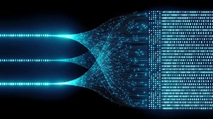 Download Colorful Illustrative 3D Animation of Neural Network Deep Learning, Chatbot, Artificial Intelligence for free