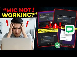 How to Fix Google Meet Microphone Not Working (Windows 10/11)