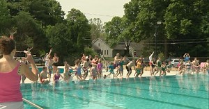 'It means a lot for the neighborhood': Ridgewood Community Pool officially reopens