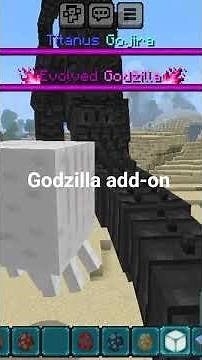 setelah dinosaur add on sekarang Godzilla add on tunggukan add on lainnya ya seperti add on naga